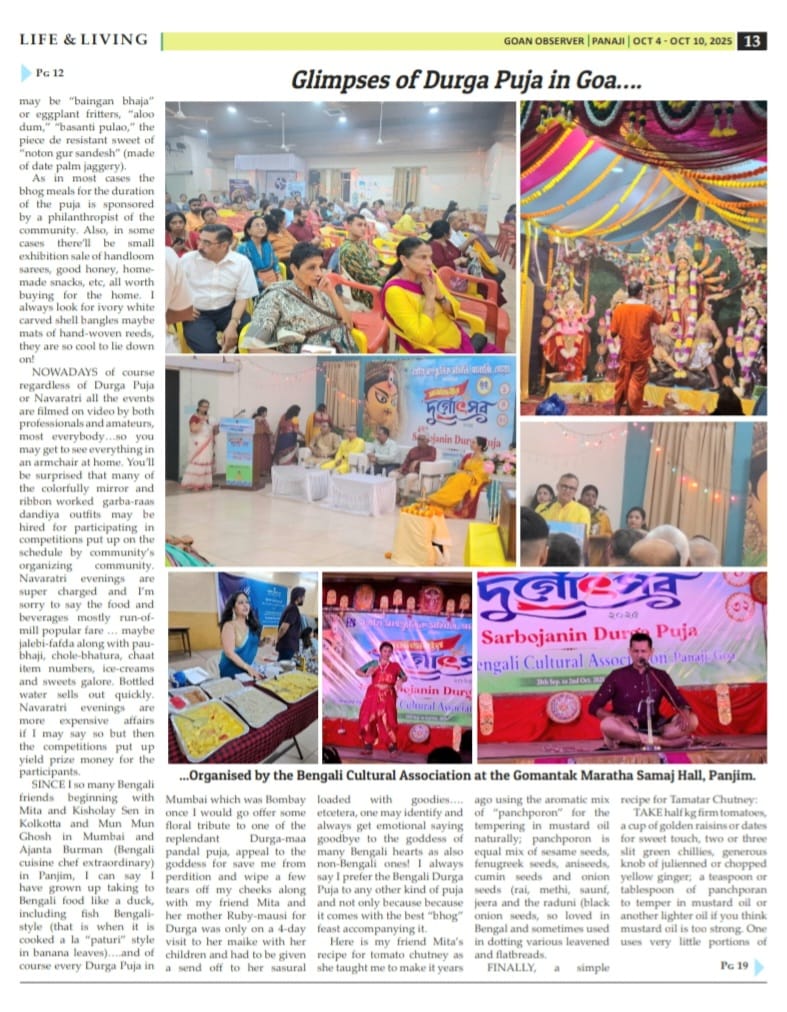 Durga Puja 2025 | Goan Observer