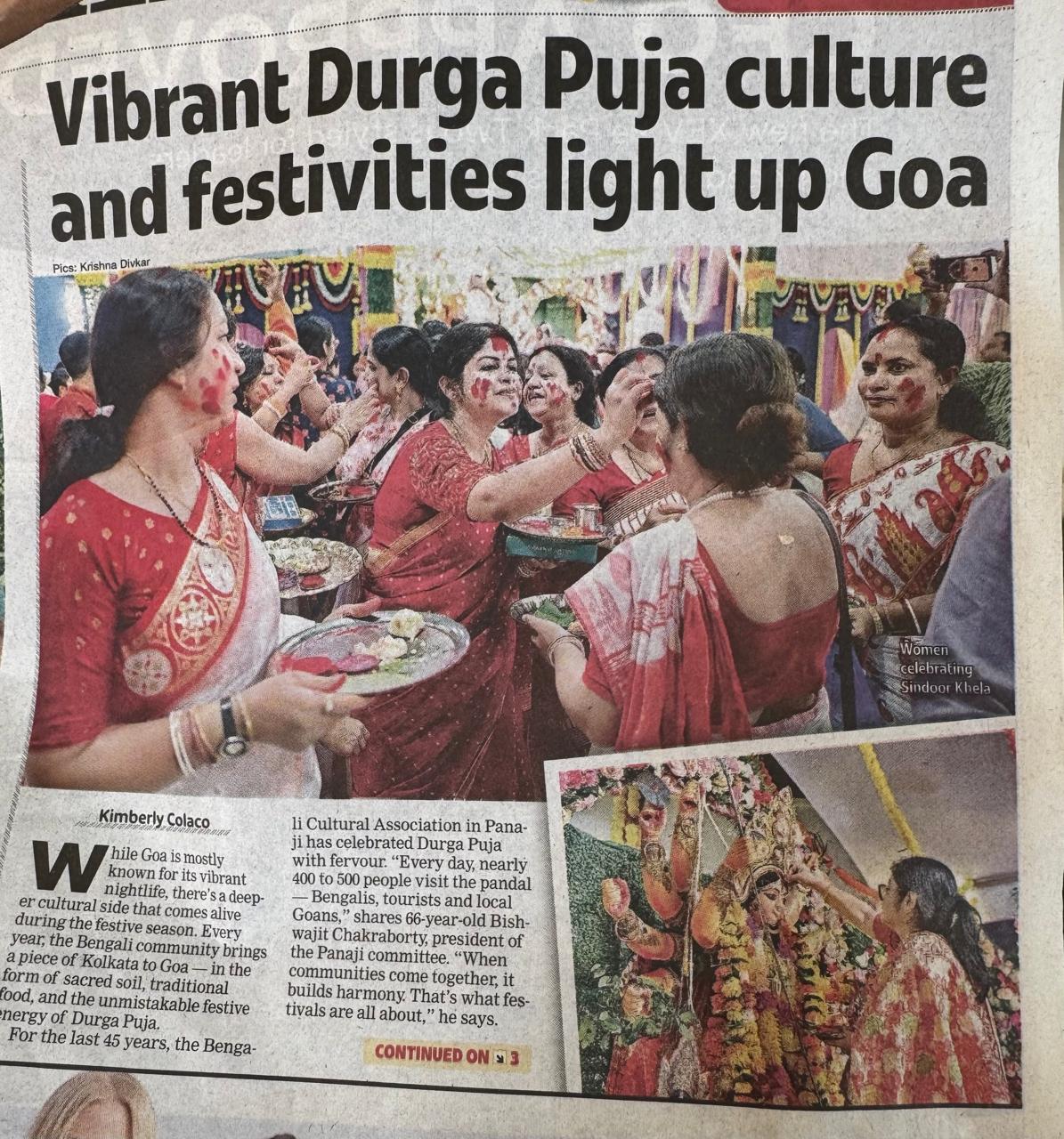 Sindur Utsav at Durga Puja | Times of India