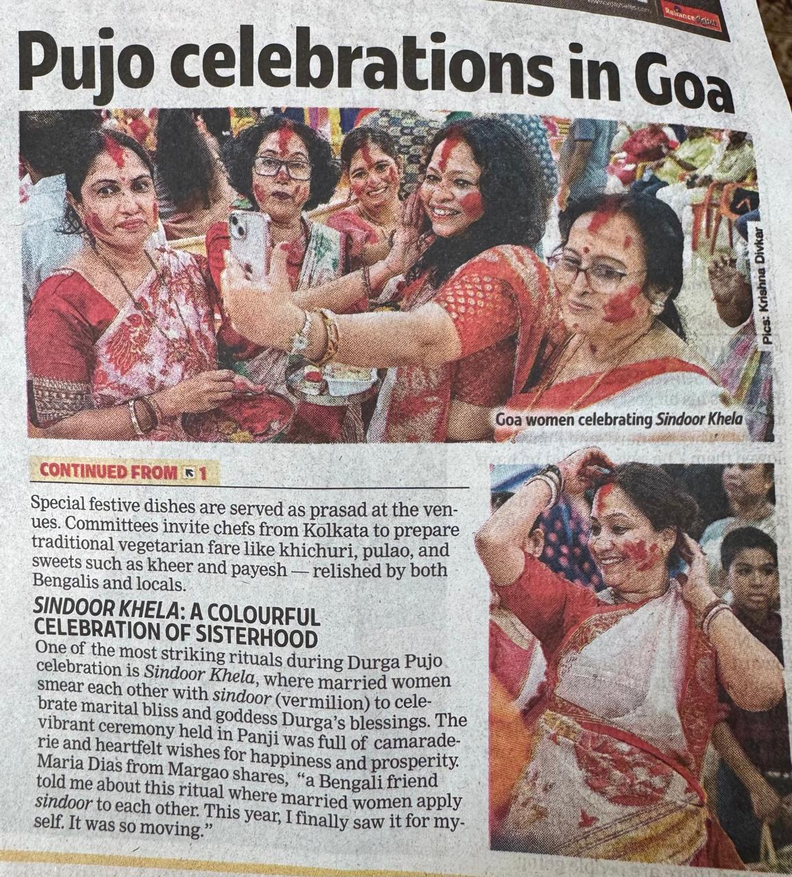 Sindur Utsav at Durga Puja | Times of India